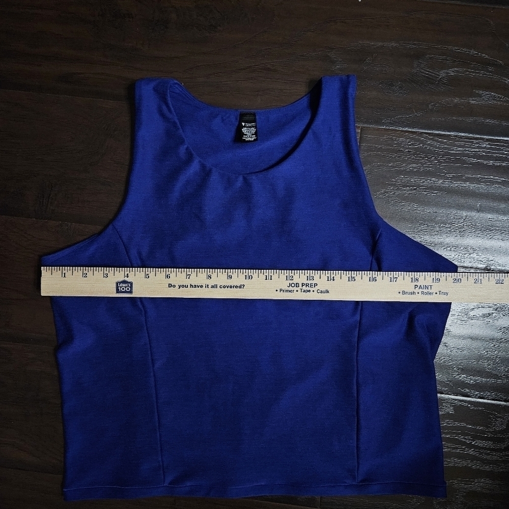 Victoria's Secret On Point Royal Blue Athletic Racerback Top Size XXL - Picture 10 of 13